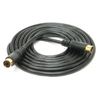 S-video cable, designed for high-quality video transmission between devices.