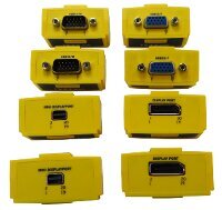 Video display modules for testing, designed for visual connections.
