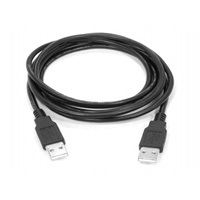 USB A to A cable, suitable for connecting computers and peripherals.