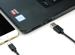USB C to A cable, ideal for connecting modern devices to traditional USB.