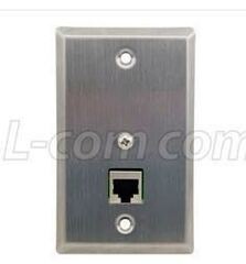 Wall mount lightning surge protector, designed to protect devices from power surges.