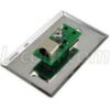Wall mount lightning surge protector, version 2, for enhanced surge protection.